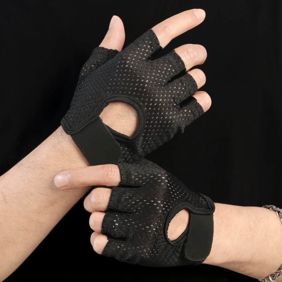 Weightlifting Gloves - قفازات رفع الأثقال حماية كاملة لراحة