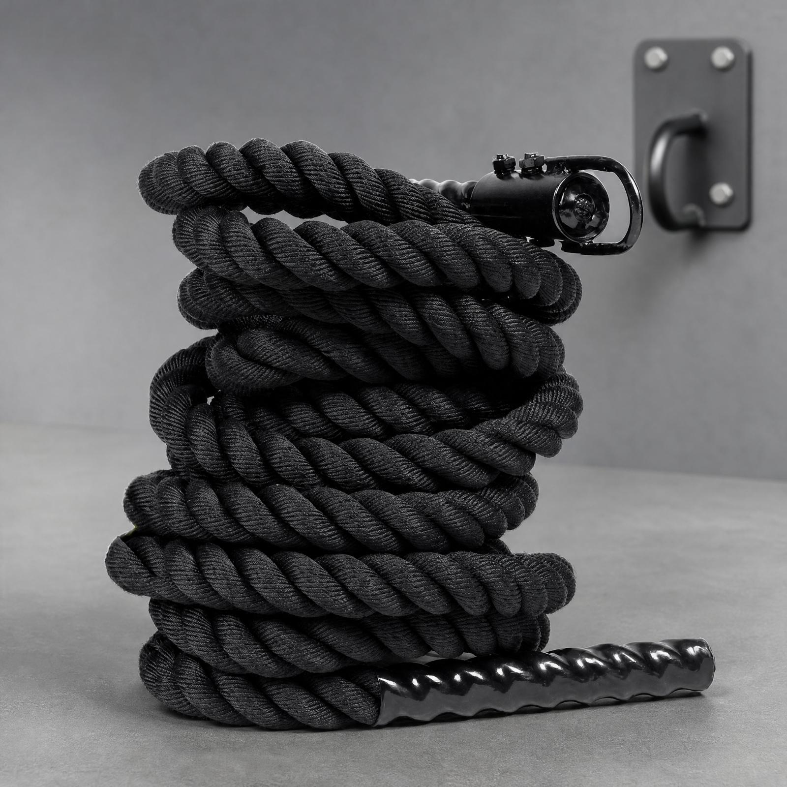 حبل تدريب متين مصنوع من البولي - مراجعة Rope Climb وسعره