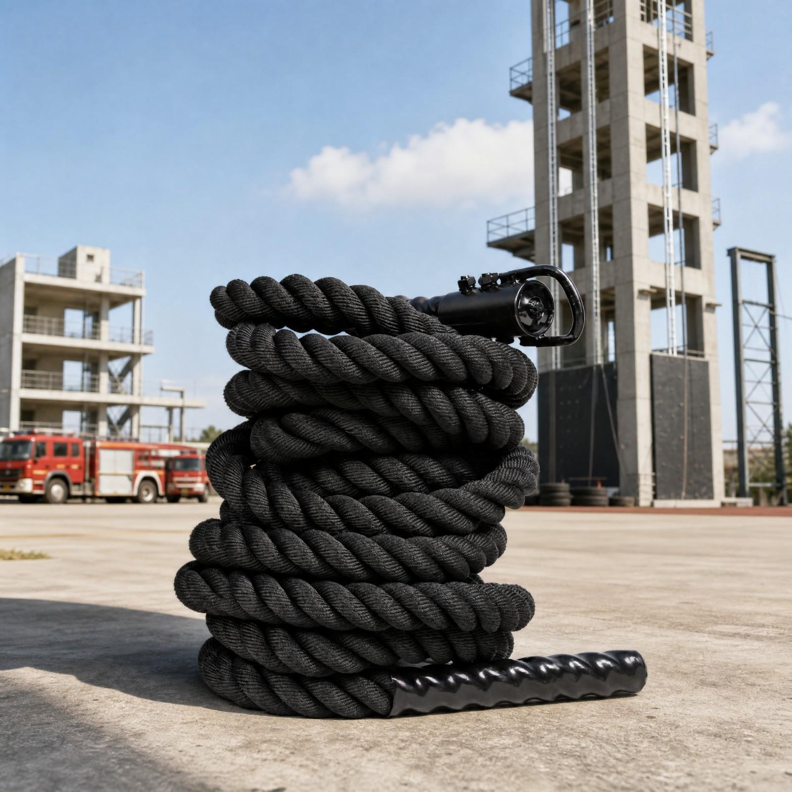 حبل تدريب متين مصنوع من البولي - مراجعة Rope Climb وسعره
