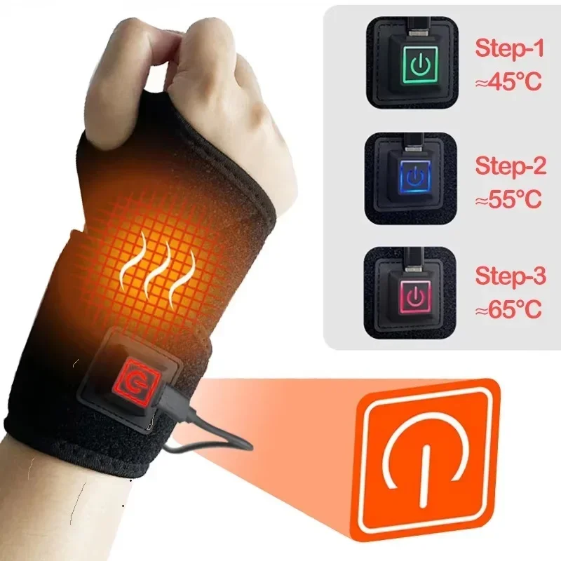 جهاز تدليك يدوي حراري مع واقي  - مراجعة Wrist Wraps وسعره