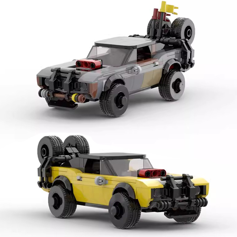 Bricklink MOC Mad Max Camaroed - مراجعة Victor Racket Jetspeed وسعره